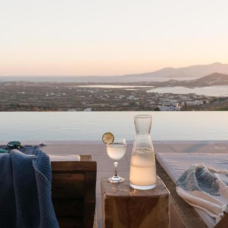 Naxos Skyline Deluxe Villas Agkidia Extérieur photo
