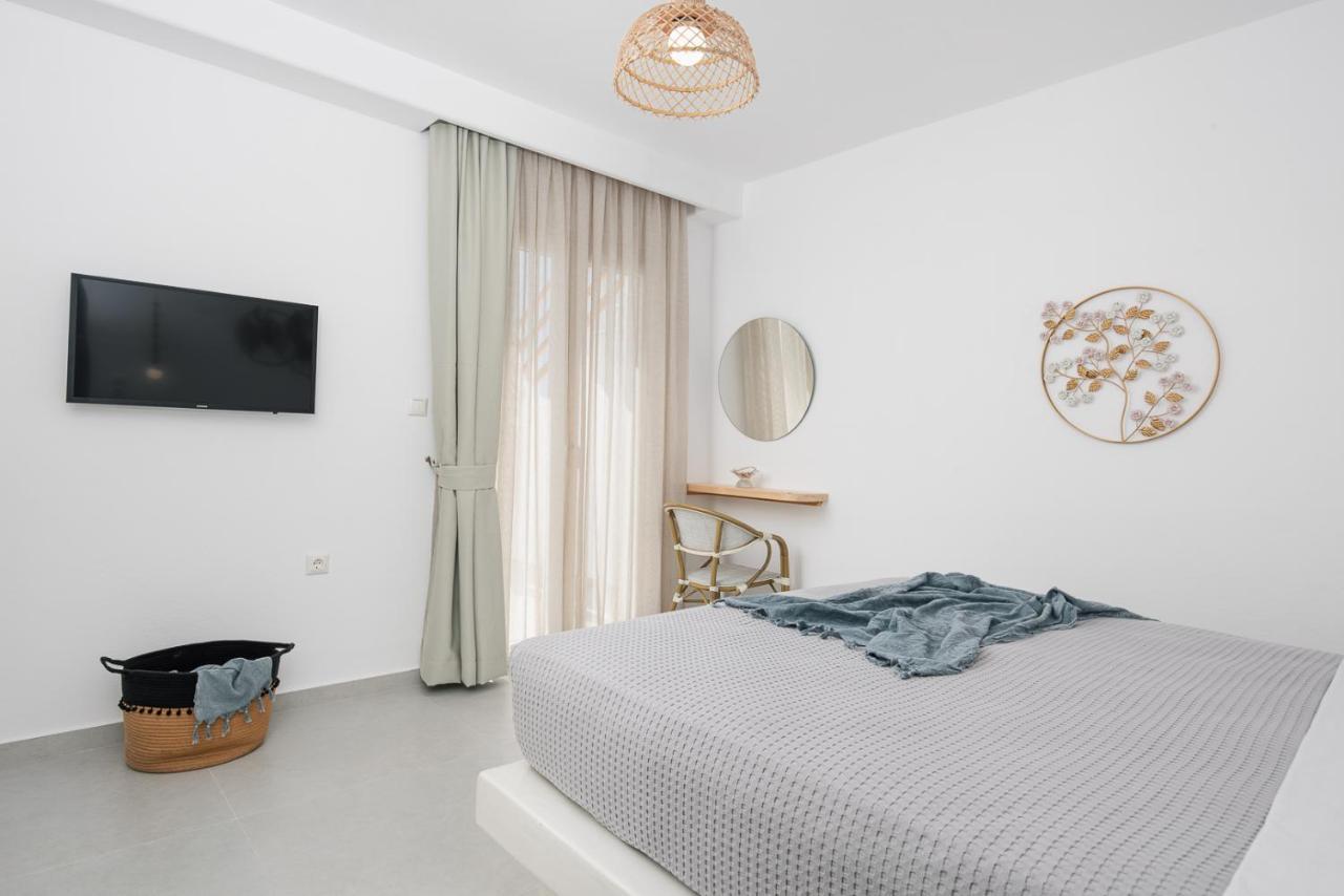 Naxos Skyline Deluxe Villas Agkidia Extérieur photo