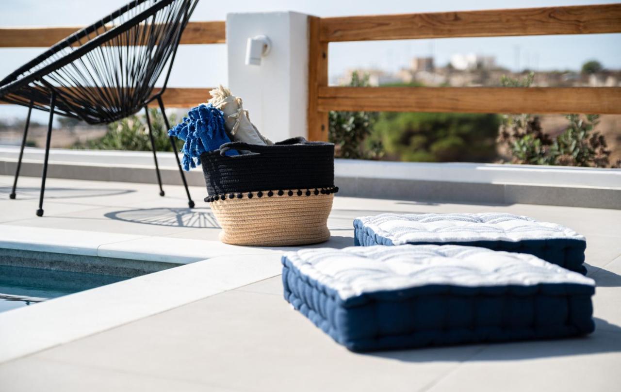 Naxos Skyline Deluxe Villas Agkidia Extérieur photo